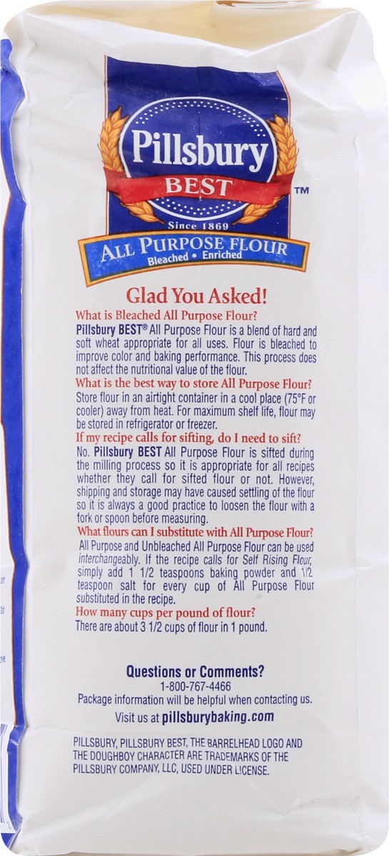 slide 6 of 13, Pillsbury Best Best Bleached Enriched All Purpose Flour 5 lb, 5 lb