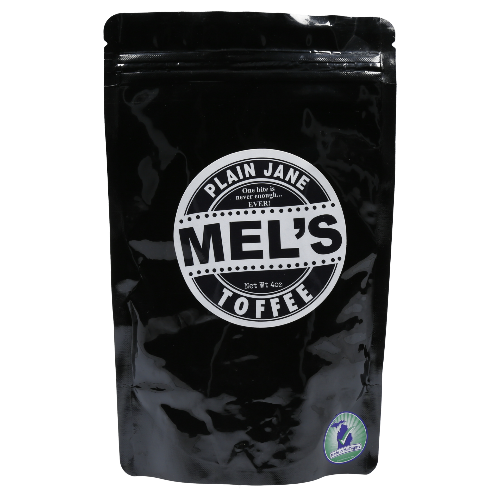slide 1 of 2, Mel's Plain Jane Toffee - 4 oz, 4 oz