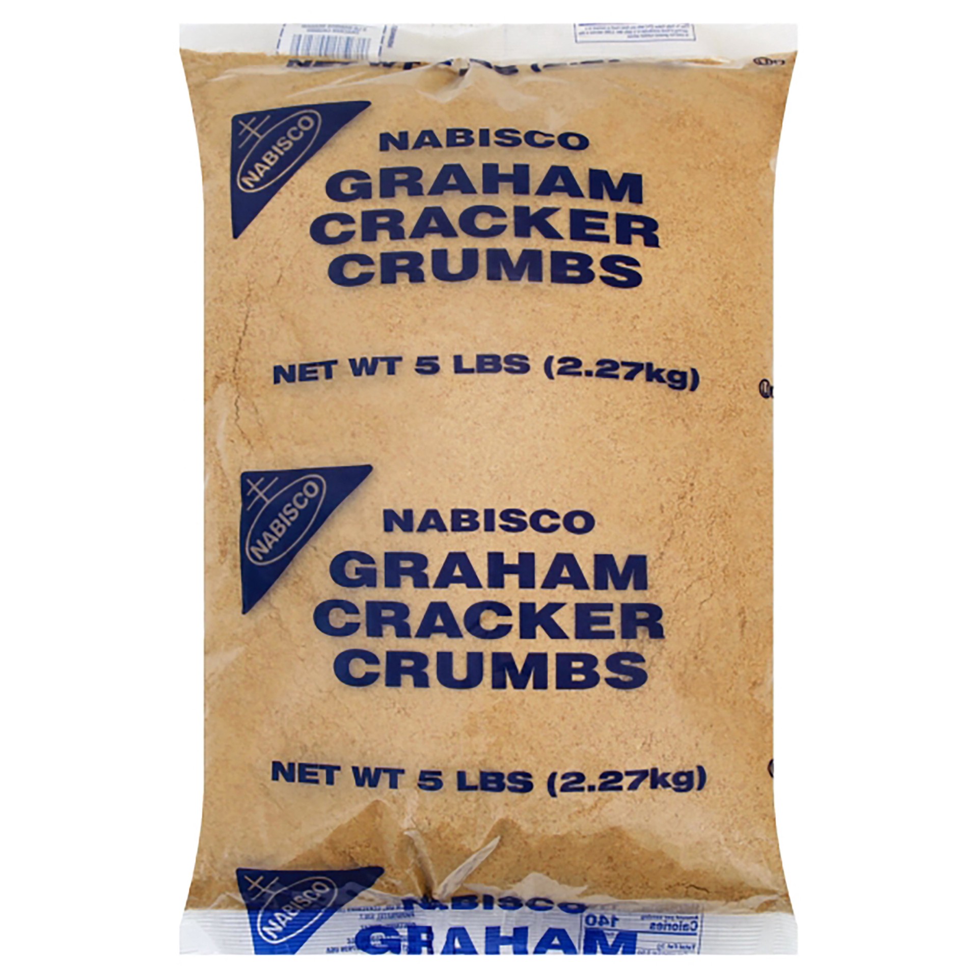 slide 1 of 9, Nabisco Graham Cracker Crumbs, 5 lb Bag, 80 oz