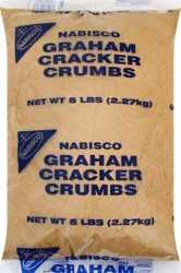 Nabisco Crumbs Graham Cracker 5 lb
