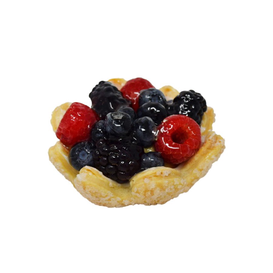 slide 1 of 1, H-E-B Bakery Triple Berry Tart, 3 in