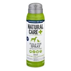 Natural Care + With Peppermint Oil & Eugenol Flea & Tick Spray 14 oz