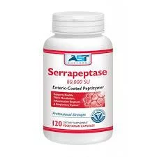 Ast Corp Serrapeptase 80,000 Spu