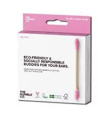 The Humble Co. Cotton Swabs Bamboo - Purple