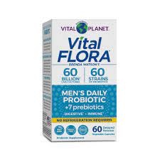 slide 1 of 1, Vital Planet Mens Daily Probiotic, 60 ct