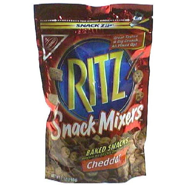 slide 1 of 1, Ritz Snack Mixers Cheddar, 1 ct