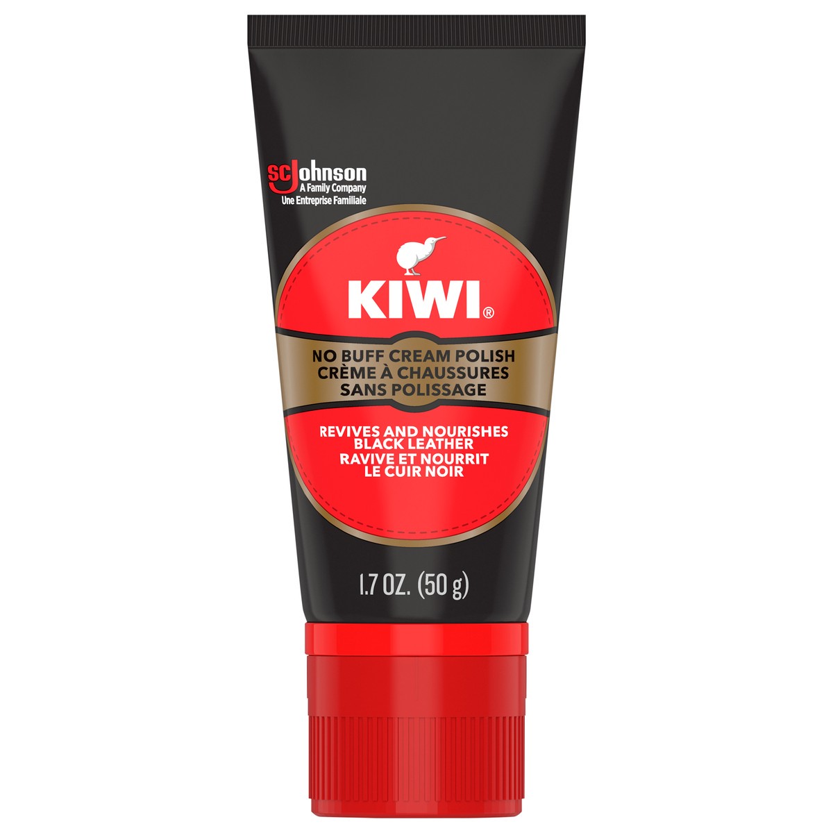 slide 1 of 8, KIWI Shine and Nourish Cream Shoe Polish, Black, 1.7 oz, 1.7 oz