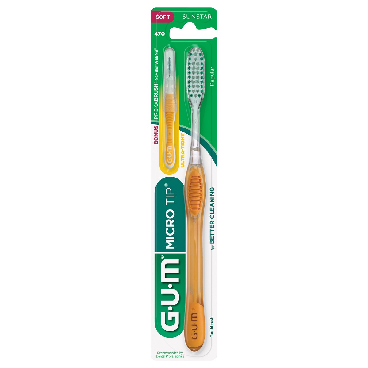 slide 1 of 3, G-U-M Butler Super Soft Tip Toothbrush, 1 ct