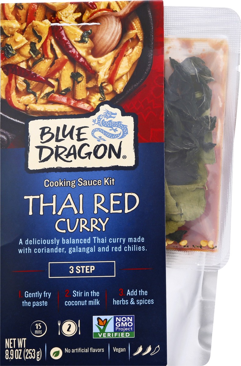 slide 6 of 9, Blue Dragon Thai Red Curry Cooking Sauce Kit 8.9 oz, 