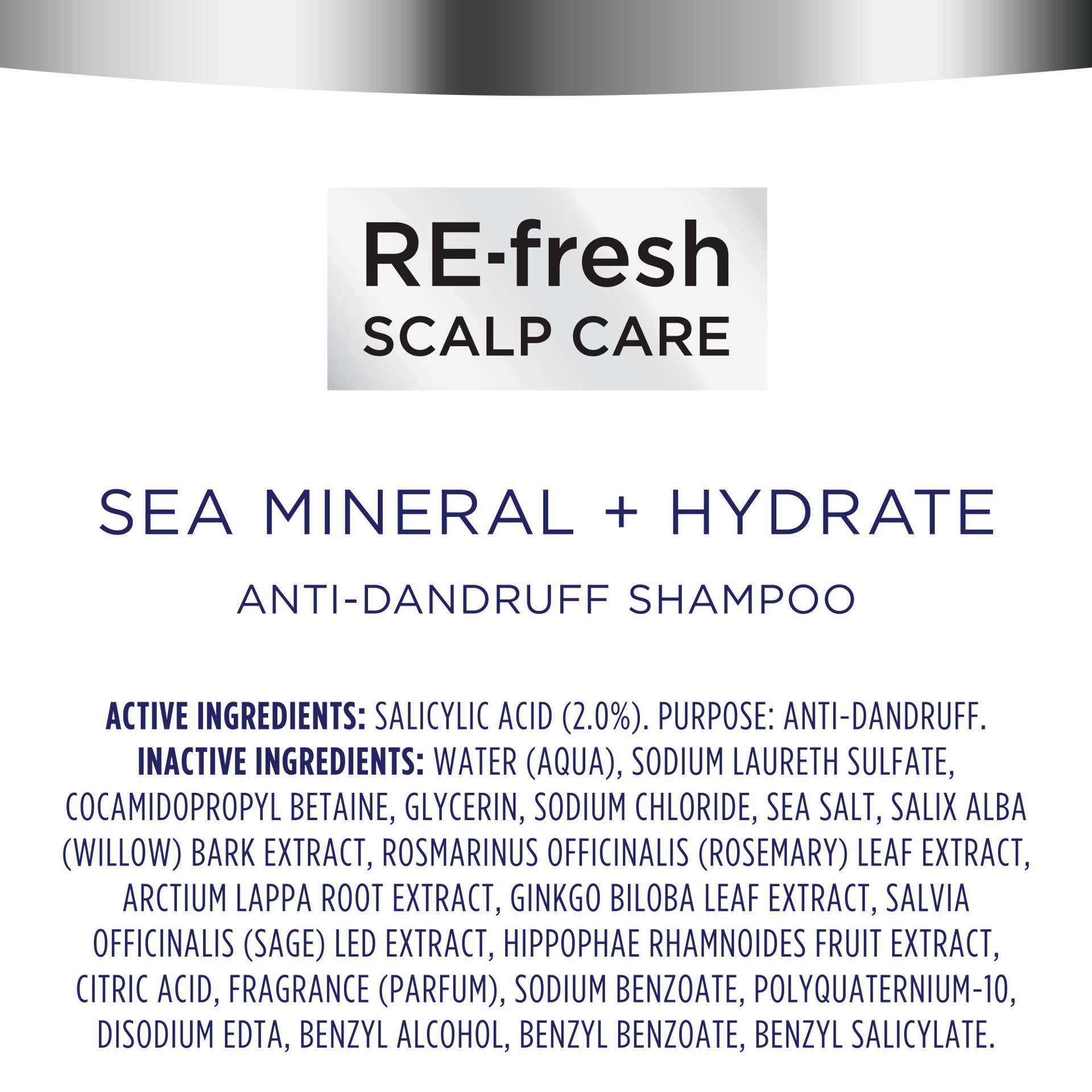 slide 3 of 4, Re-Fresh Shampoo Sea Mineral & Hydrate, 13.5 oz, 13.5 oz