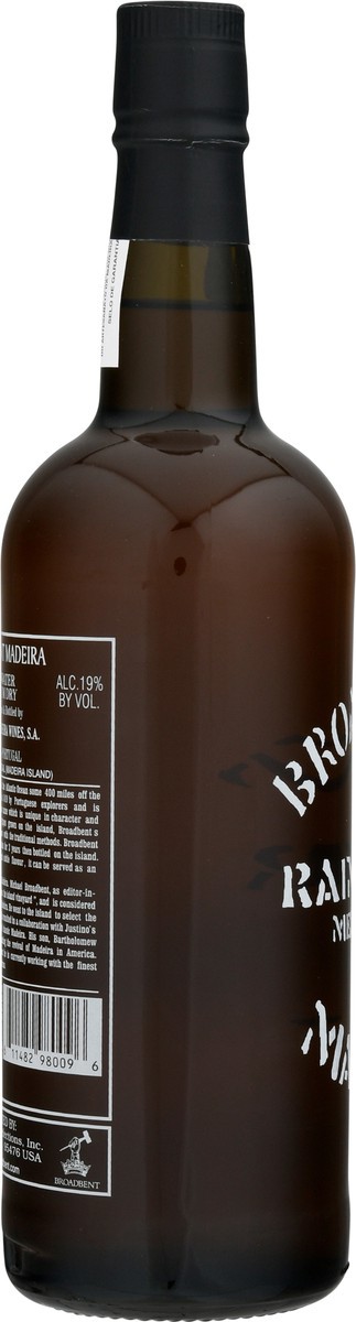 slide 10 of 12, Broadbent Medium Dry Rainwater Madeira Wine 750 ml, 750 ml
