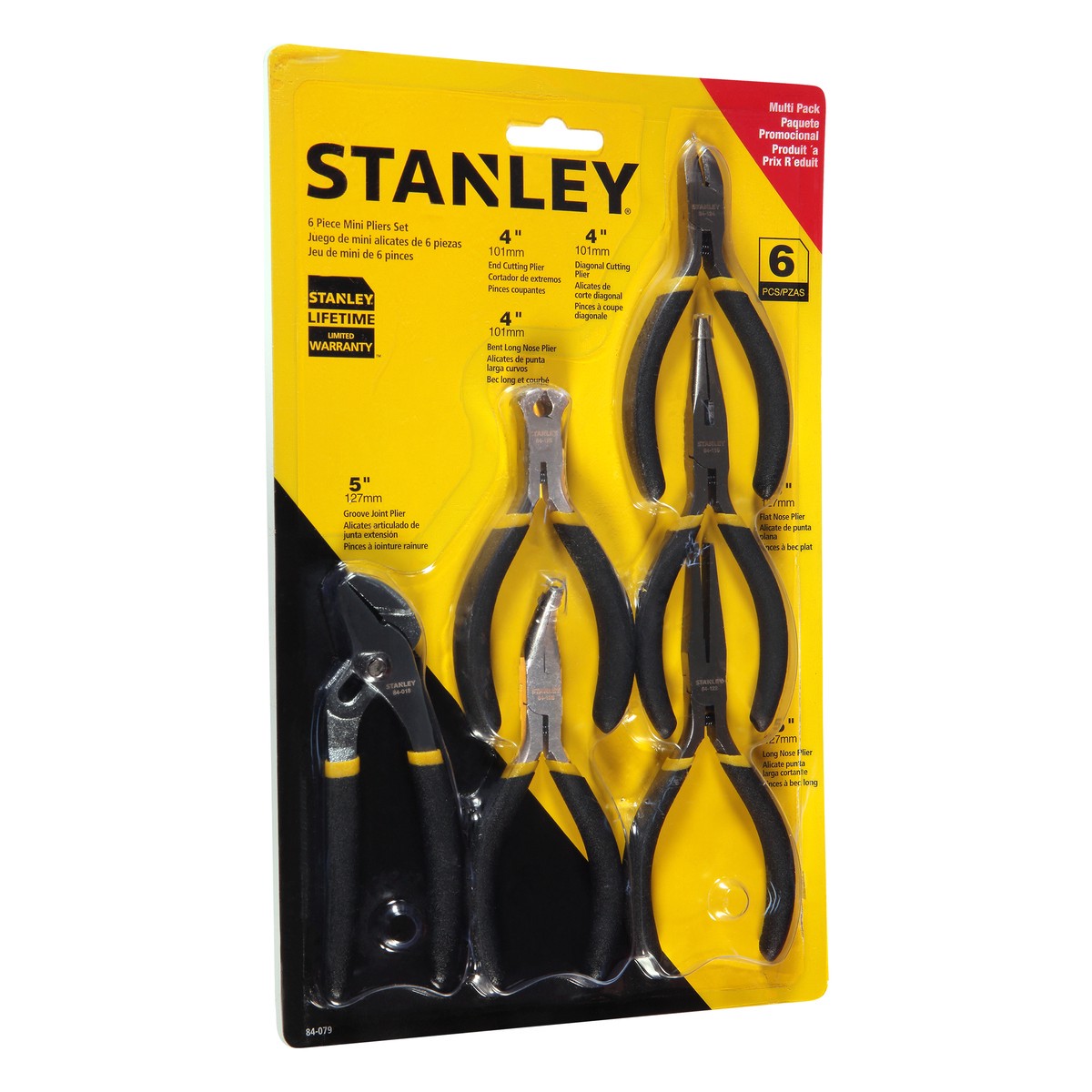 STANLEY Mini 6 Piece Pliers Set 1 ea 1 ea