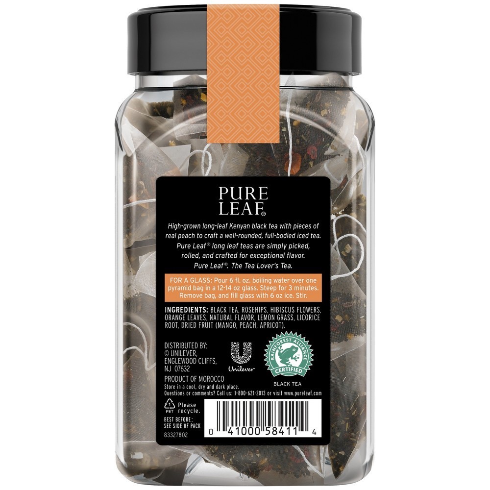 slide 2 of 7, Pure Leaf Iced Black Tea With Peach - 16 ct, 16 ct