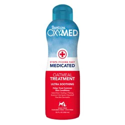 TropiClean OxyMed Medicated Anti-Itch Conditioning Treatment for Pets, 20 oz