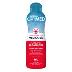 TropiClean OxyMed Medicated Anti-Itch Conditioning Treatment for Pets, 20 oz