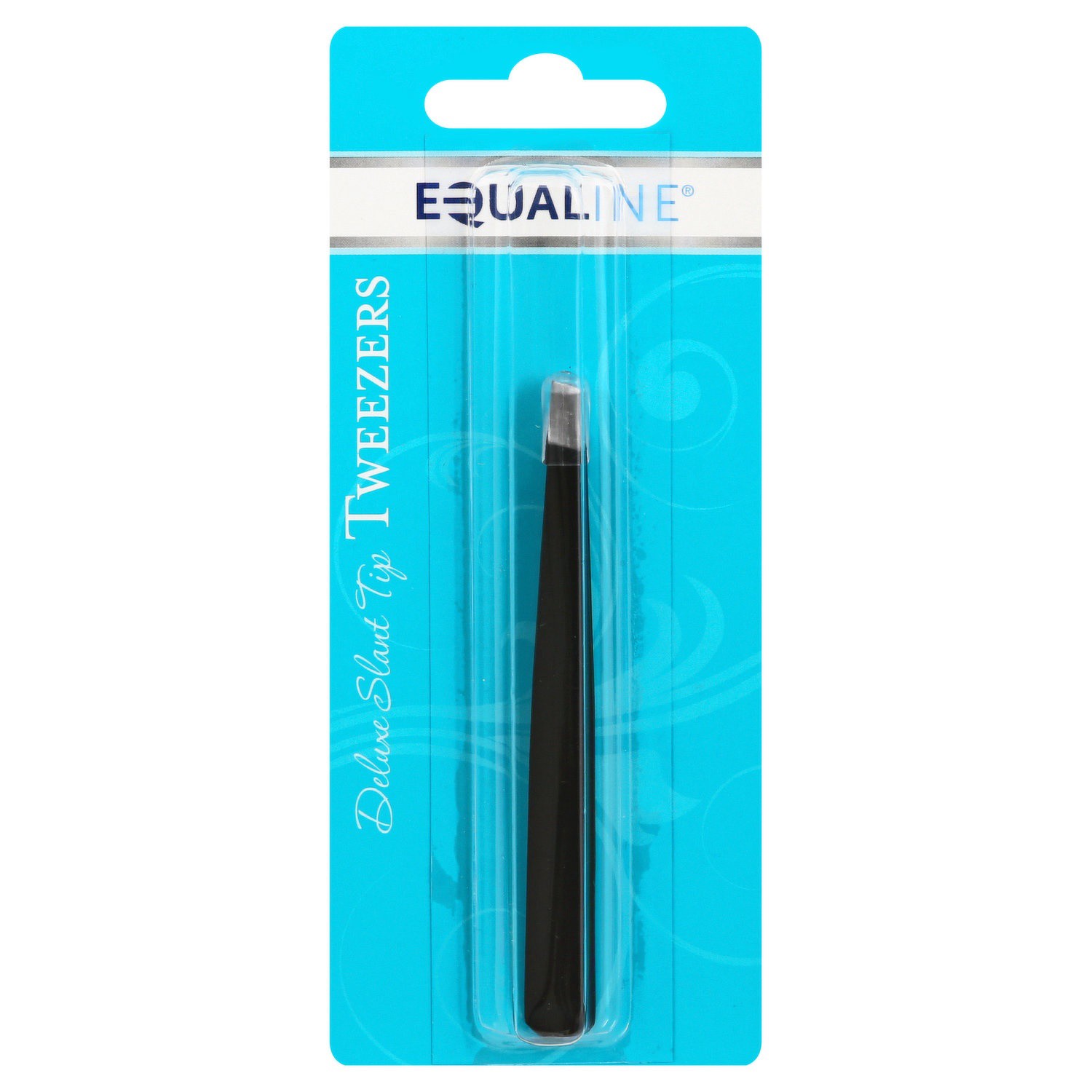 slide 1 of 1, Equaline Slant Tip Tweezers, 1 ct