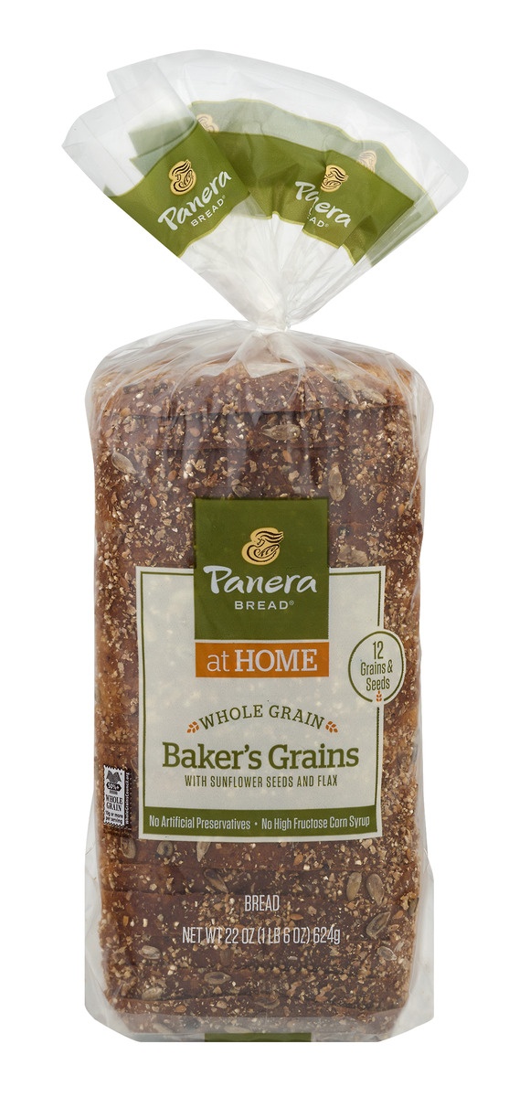 slide 1 of 1, Panera Bread at Home Bread Whole Grain Baker's Grains, 22 oz