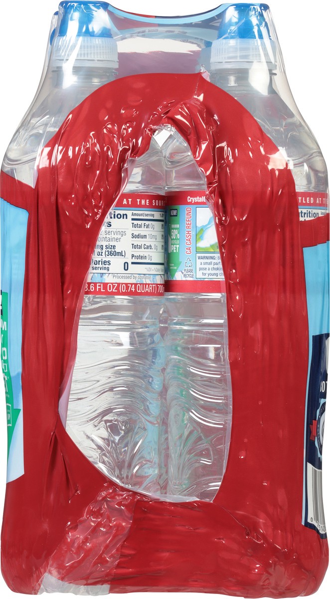 slide 5 of 9, Crystal Geyser Natural Alpine Spring Water - 6 ct, 6 ct; 700 ml