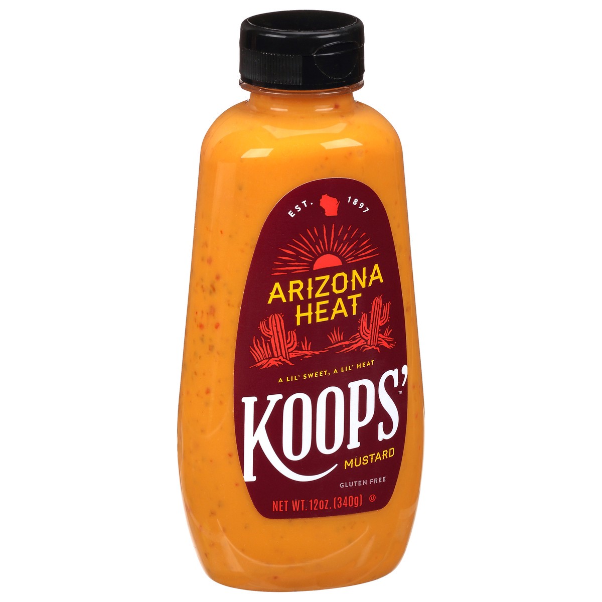 slide 3 of 9, Koops' Koops Arizona Heat Mustard, 12 oz