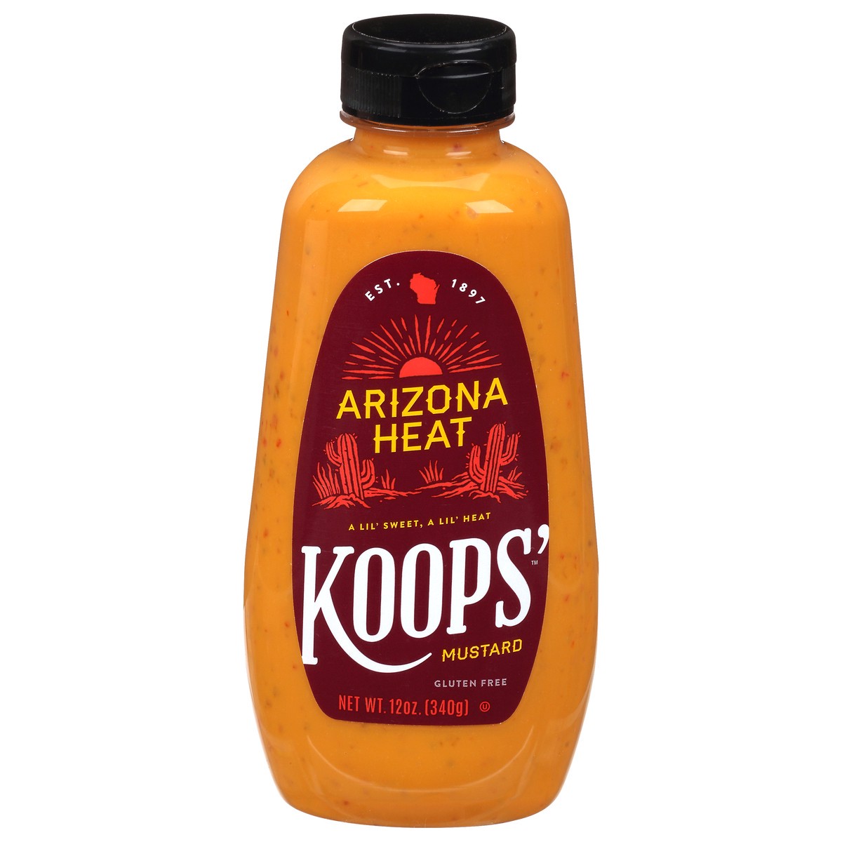 slide 1 of 9, Koops' Koops Arizona Heat Mustard, 12 oz