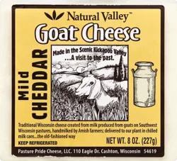 Natural Valley Nature Valley Mild Cheddar Goat Cheese