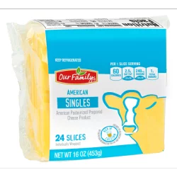 Our Family Cheese Sngl American
