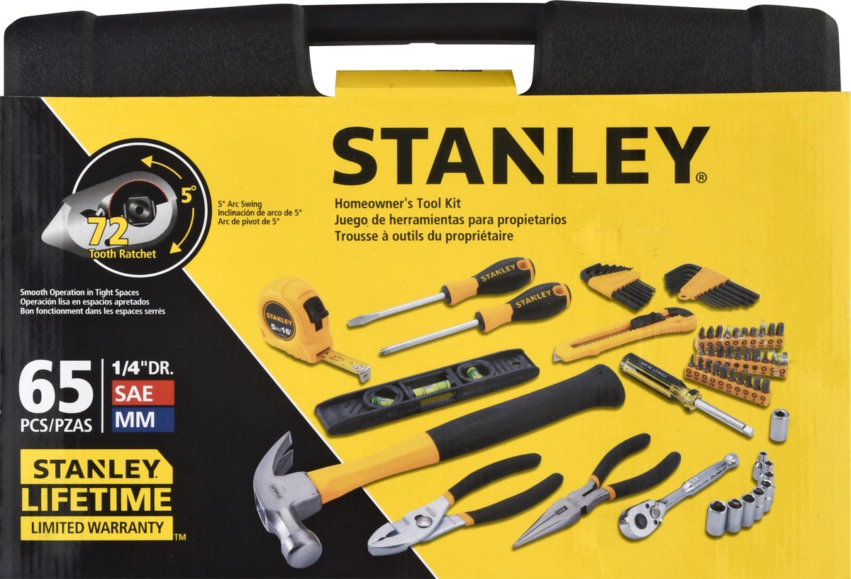 slide 10 of 11, Stanley Homeowner's Tool Kit, 1 ct