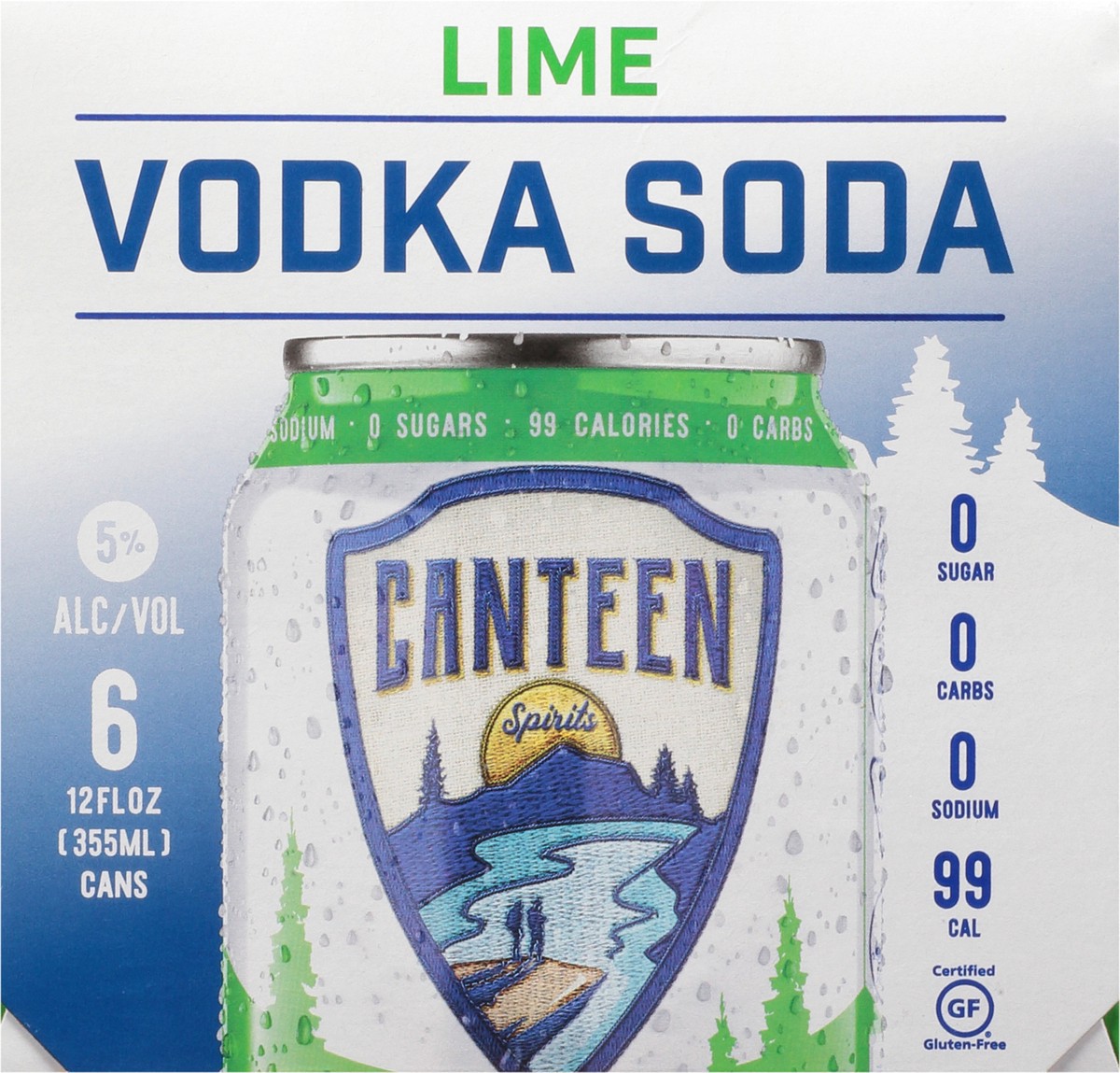 slide 8 of 11, Canteen Lime Cans, 6 ct; 12 fl oz