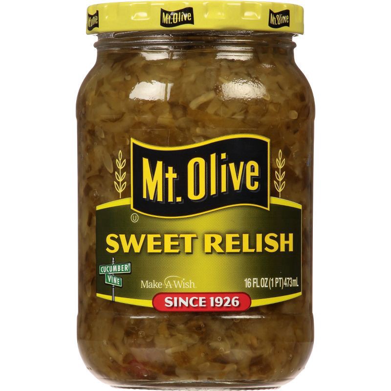 slide 1 of 4, Mt. Olive Sweet Relish - 16oz, 16 oz