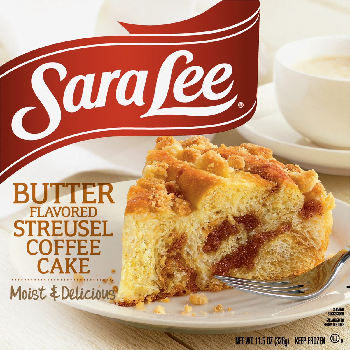 slide 6 of 12, Sara Lee Coffee Cake Butter Streusel 11.5oz, 11.5 oz