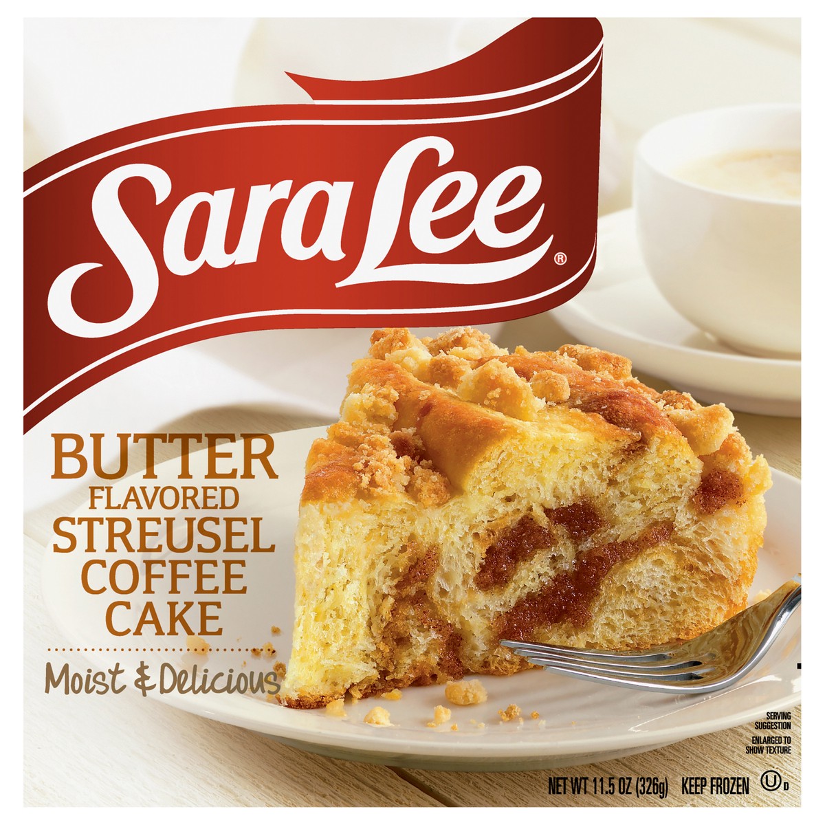 slide 1 of 12, Sara Lee Coffee Cake Butter Streusel 11.5oz, 11.5 oz