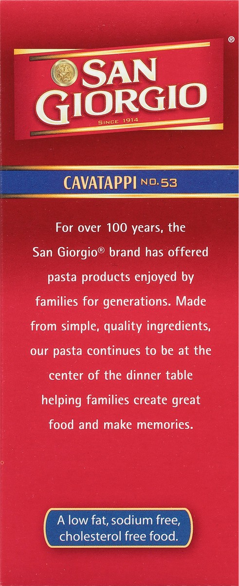 slide 4 of 9, San Giorgio No. 53 Cavatappi 16 oz, 16 oz