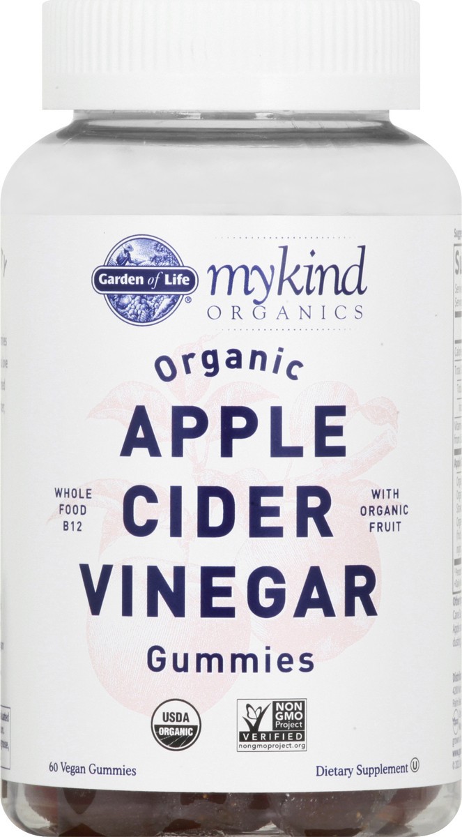 slide 4 of 12, Garden of Life Apple Cider Vinegar Gummy, 1 ct