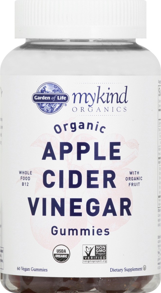 slide 1 of 12, Garden of Life Apple Cider Vinegar Gummy, 1 ct