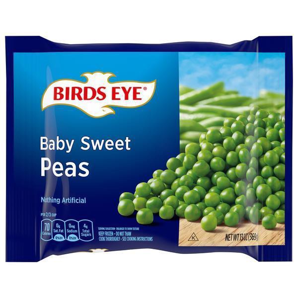 slide 1 of 2, Birds Eye Baby Sweet Peas 13 oz, 13 oz
