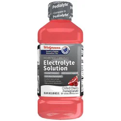 Walgreens Advantage Care Plus Electrolyte Solution Chilled Cherry Pomegranate- 33.8 fl oz