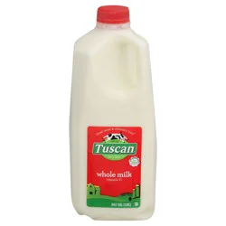 Tuscan Dairy Whole Milk, Half Gallon