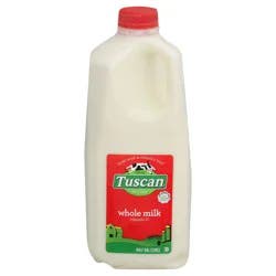 Tuscan Dairy Whole Milk, Half Gallon