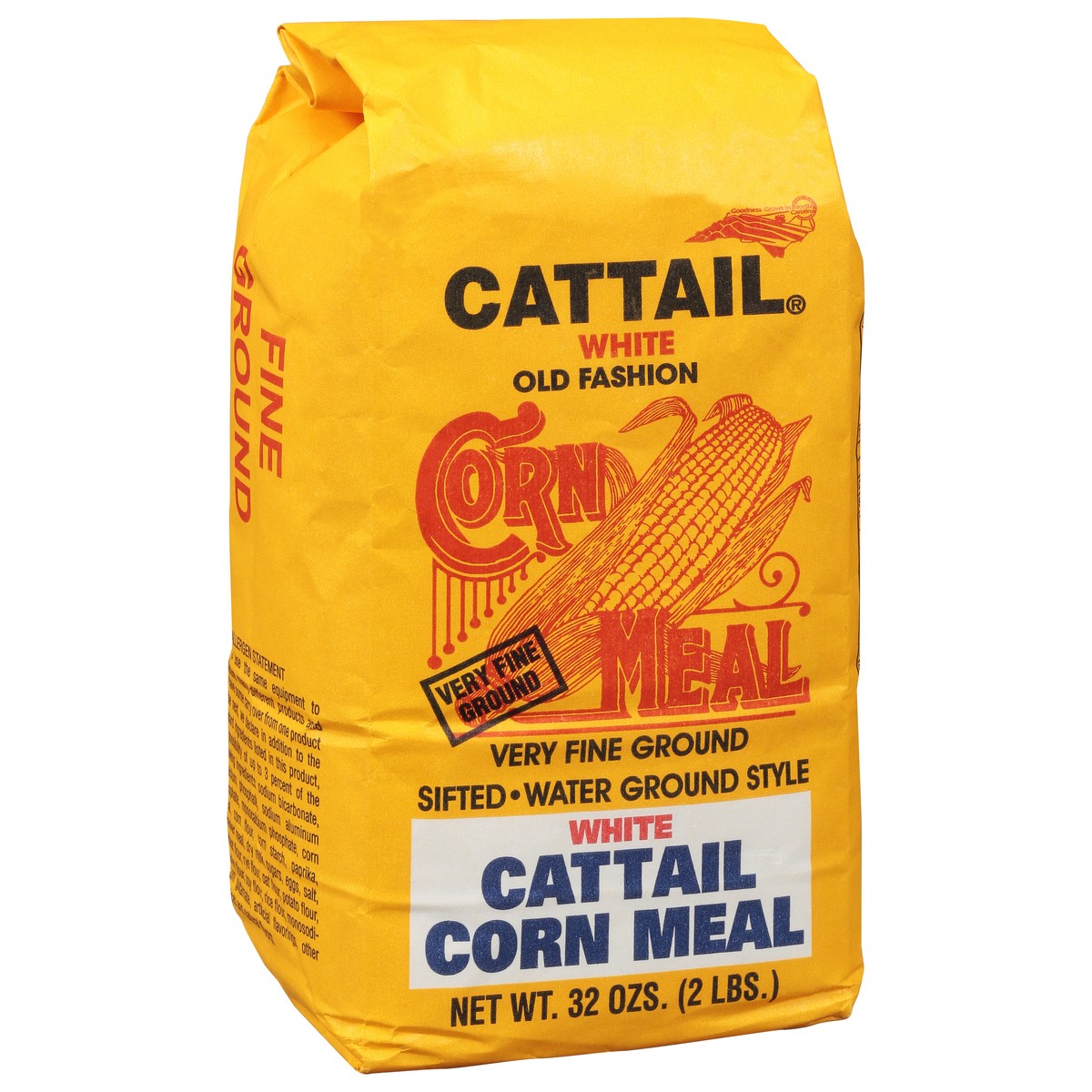 slide 5 of 9, Cattail White Cattail Old Fashion Cornmeal 32 oz, 32 oz