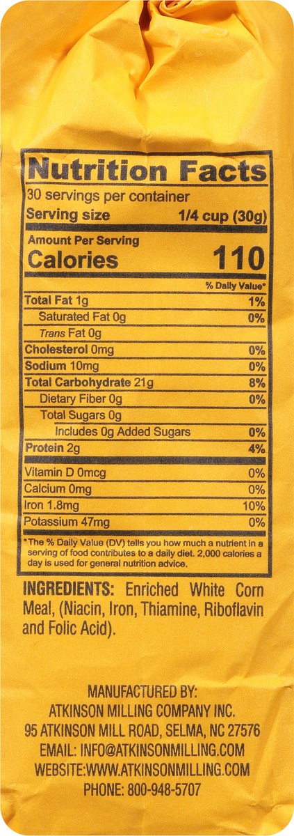 slide 7 of 9, Cattail White Cattail Old Fashion Cornmeal 32 oz, 32 oz