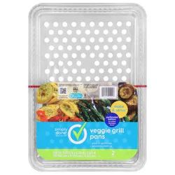 Simply Done Veggie Grill Pans - 2 pc