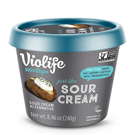 slide 1 of 1, Violife Just Like Sour Cream 8.46 Oz - 8.46 OZ, 8.46 oz