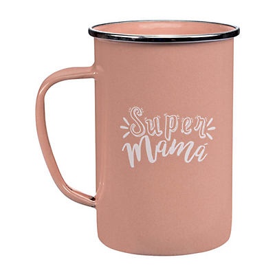 slide 1 of 1, Cinsa Tall Super Mama Pink Mug, 20 oz