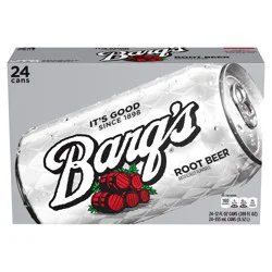 Barq's Root Beer Cans, 12 fl oz, 24 Pack