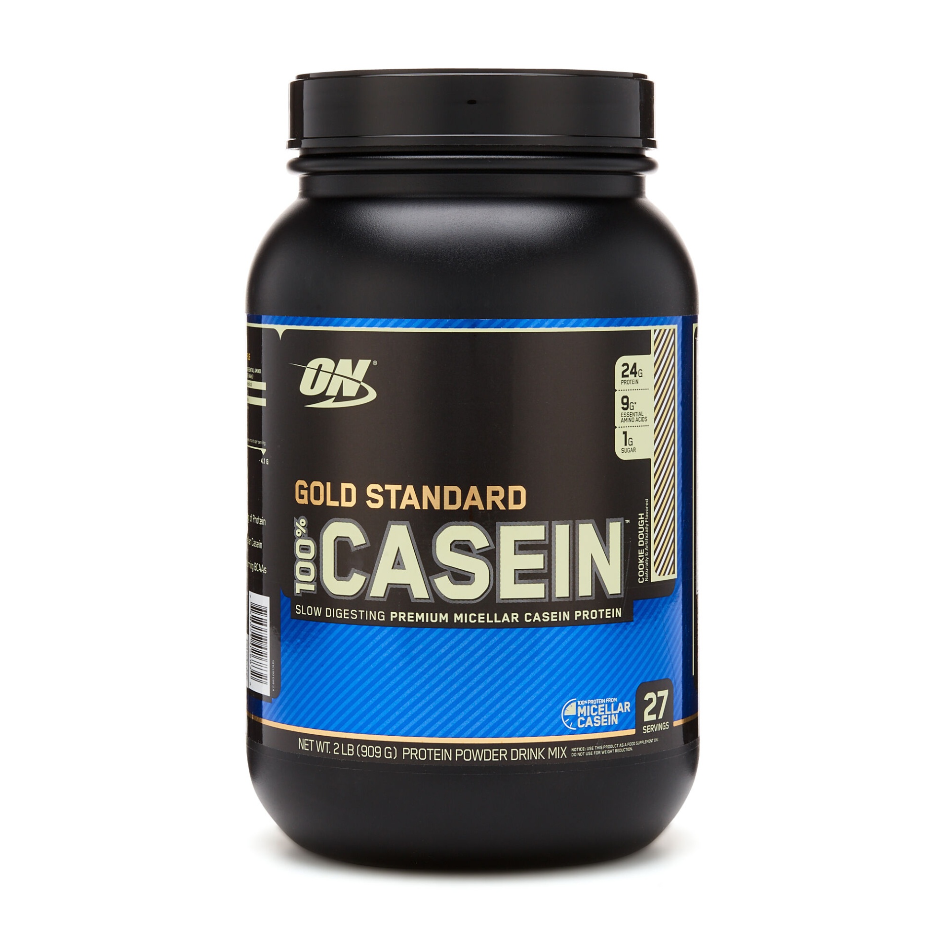 slide 1 of 1, Optimum Nutrition Gold Standard 100% Casein- Cookie Dough, 2 lb