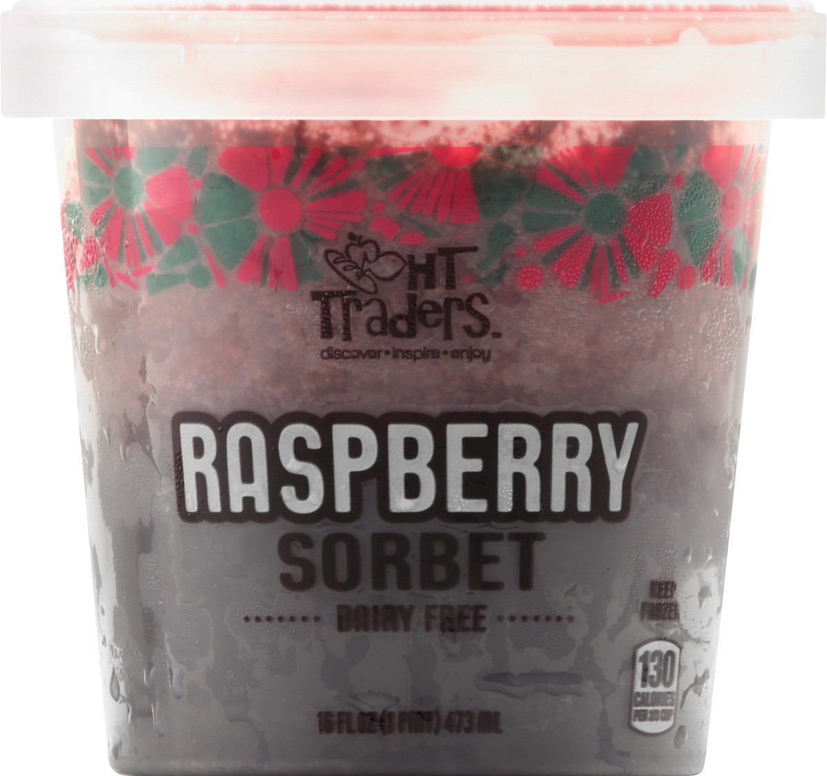 slide 3 of 10, Ht Traders Raspberry Sorbet, 1 pint