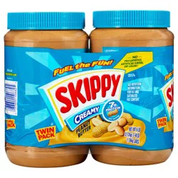 3-2/48 Oz Skippy Creamy Twin