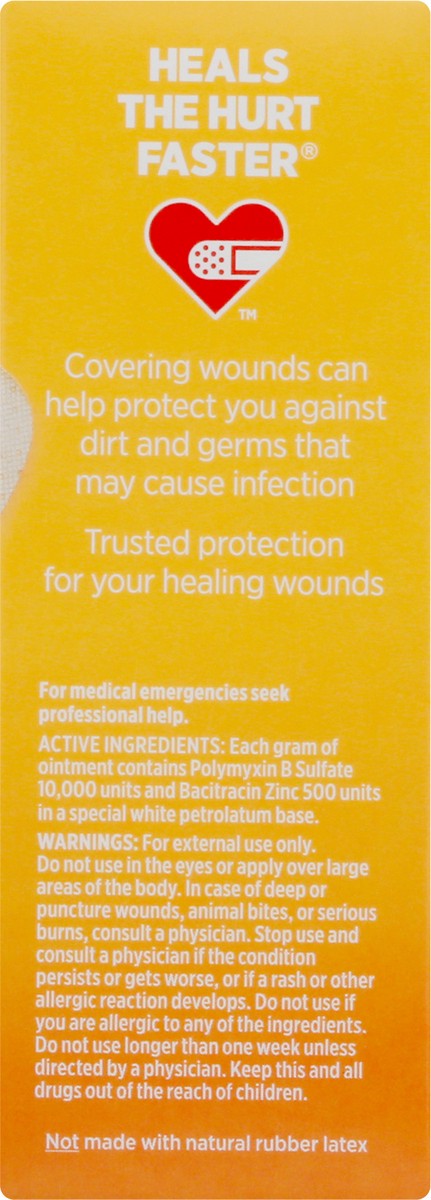 slide 5 of 9, BAND-AID Adhesive Bandages Infection Defense with Neosporin Antibiotic Ointment, Pack of Assorted Sizes, for Wound Care and First Aid, 20 ct, 20 ct