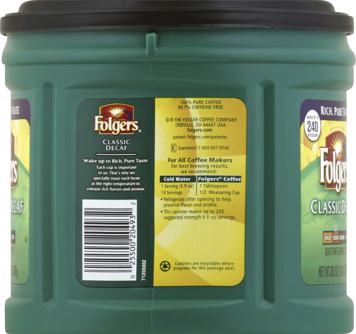 slide 4 of 7, Folgers Coffee 30.5 oz, 30.5 oz