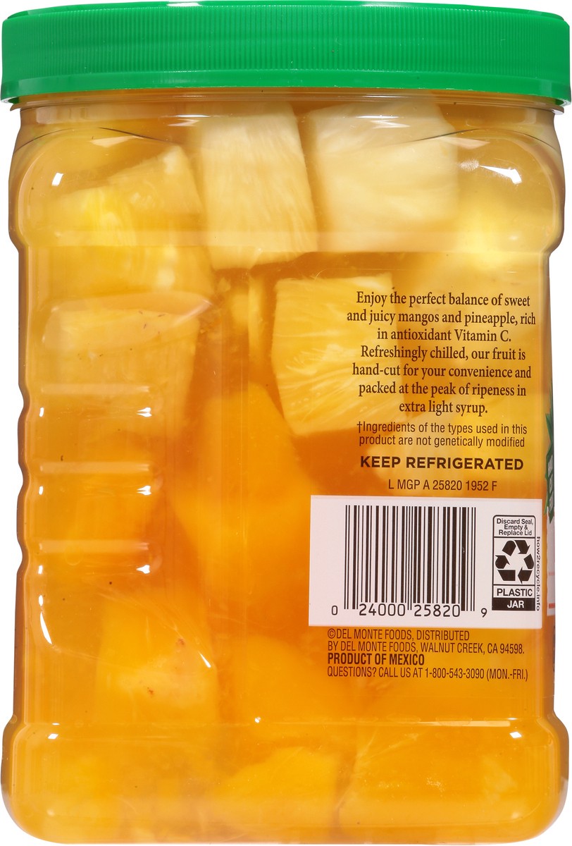 slide 11 of 13, Del Monte Mango & Pineapple in Extra Light Syrup 52 oz, 52 oz